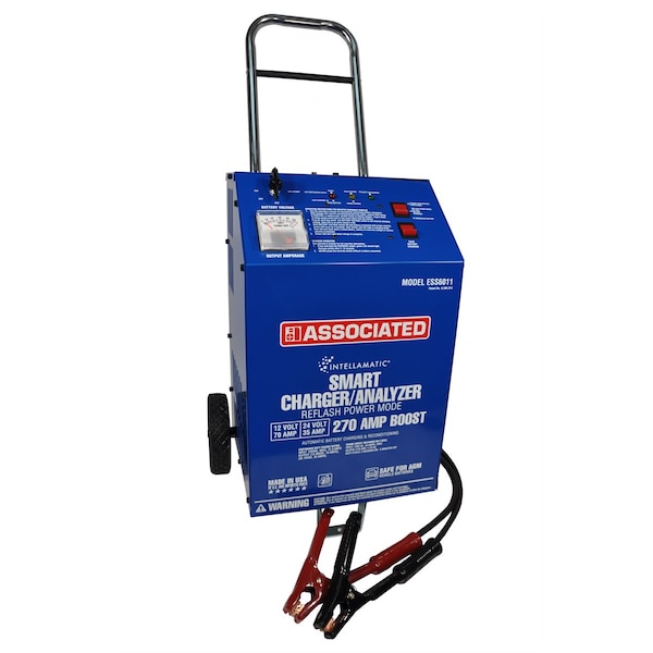 Boost Wheel Charger/Analyzer, 12/24V, 70/35A, 200A